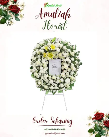 Krans Bunga Duka Kebon Candi