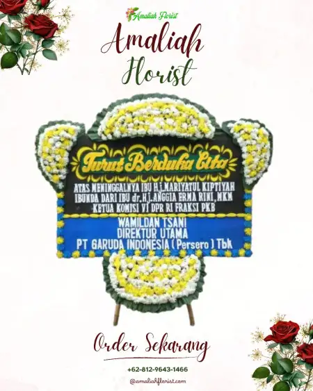 Papan Bunga Duka Kebon Candi
